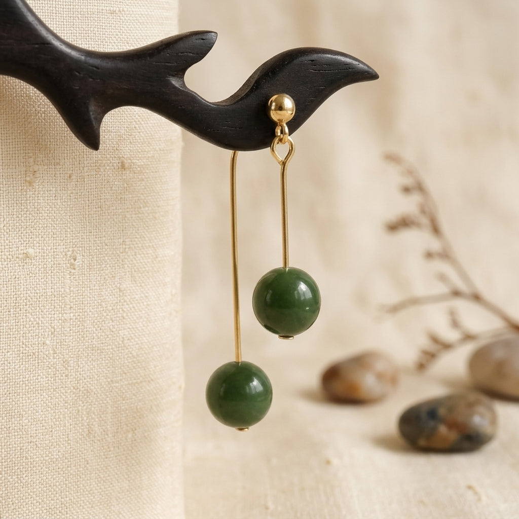 Birthstone Crystal Drop Earrings