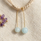 Birthstone Crystal Drop Earrings