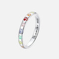 Sterling Silver Ring With Paw Design
