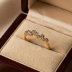 Tiny Birthstone Cluster Ring
