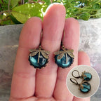 Beautiful Vintage Dragonfly Necklace With Bonus Earrings – Offer