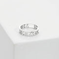 Custom Roman Numerals Ring