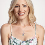 Beautiful Hummingbird Necklace For Women With Bonus Earrings