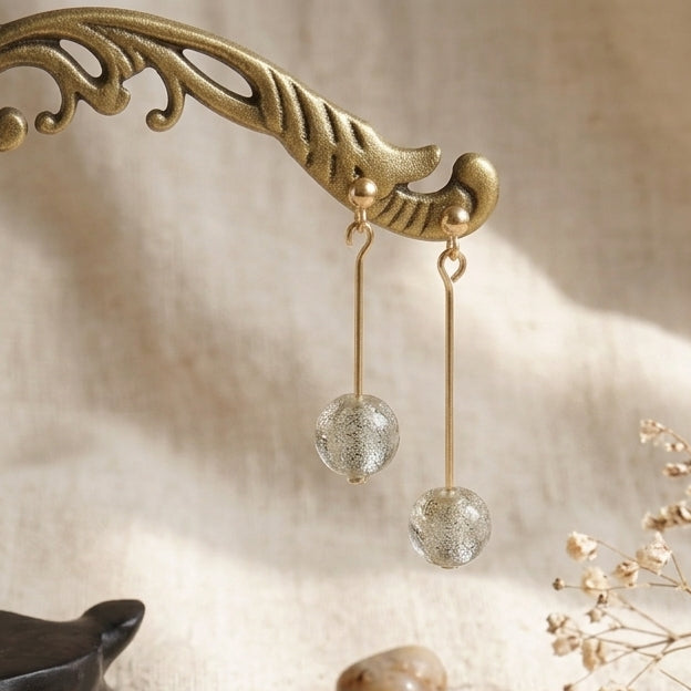 Birthstone Crystal Drop Earrings