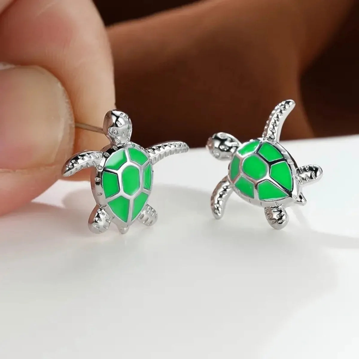Sea Turtle Stud Earrings