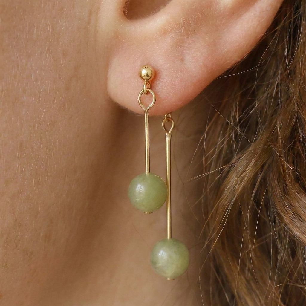 Birthstone Crystal Drop Earrings