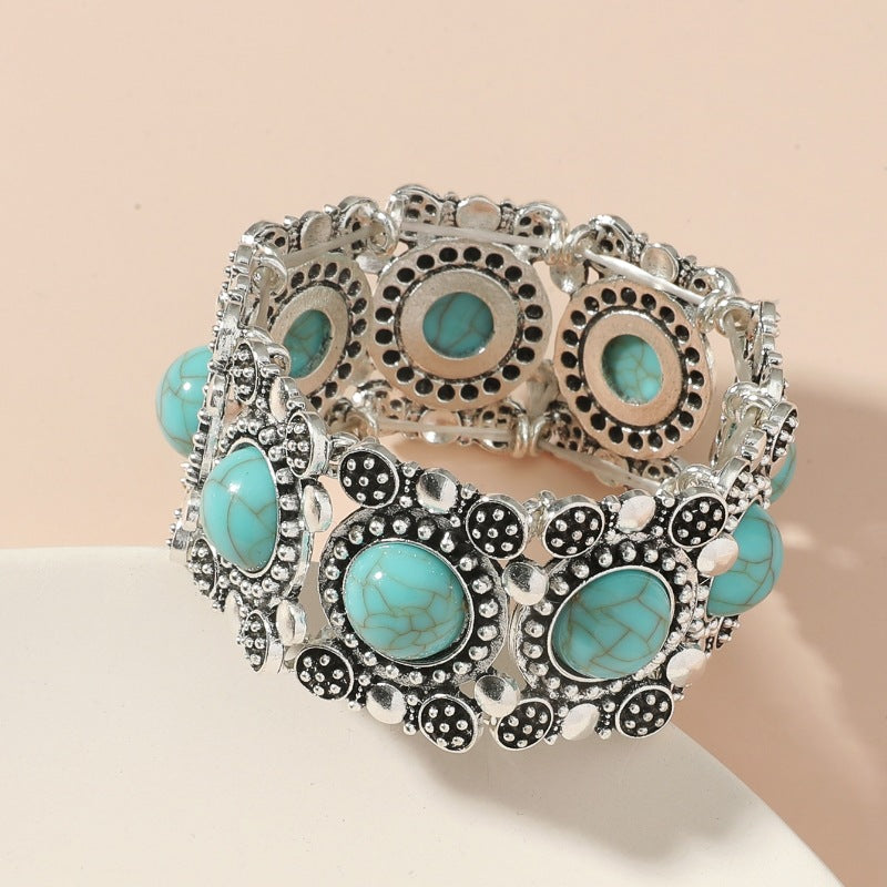 Bohemian Turquoise Bracelet