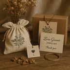 Vintage Leaf & Pearl Earrings