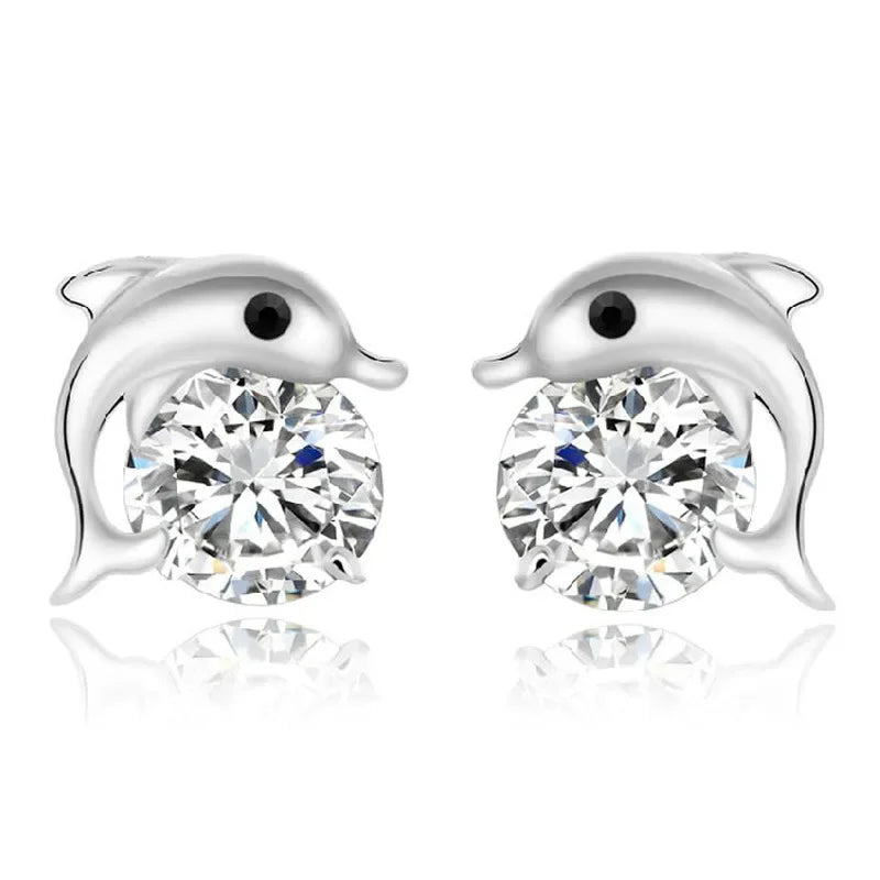 Sterling Silver Dolphin Jewelry Collection