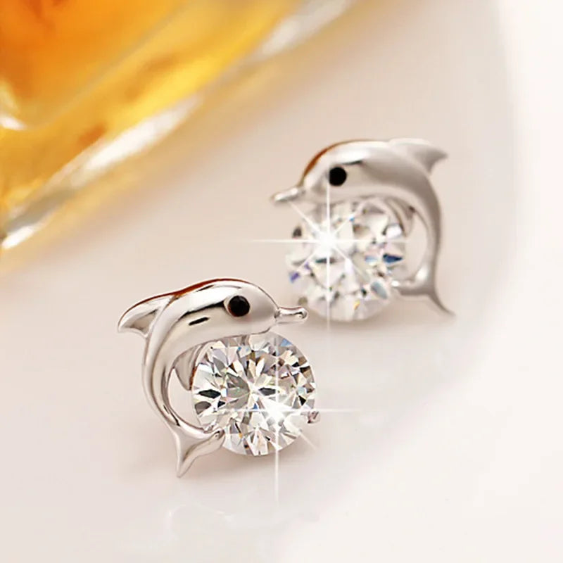 Sterling Silver Dolphin Jewelry Collection