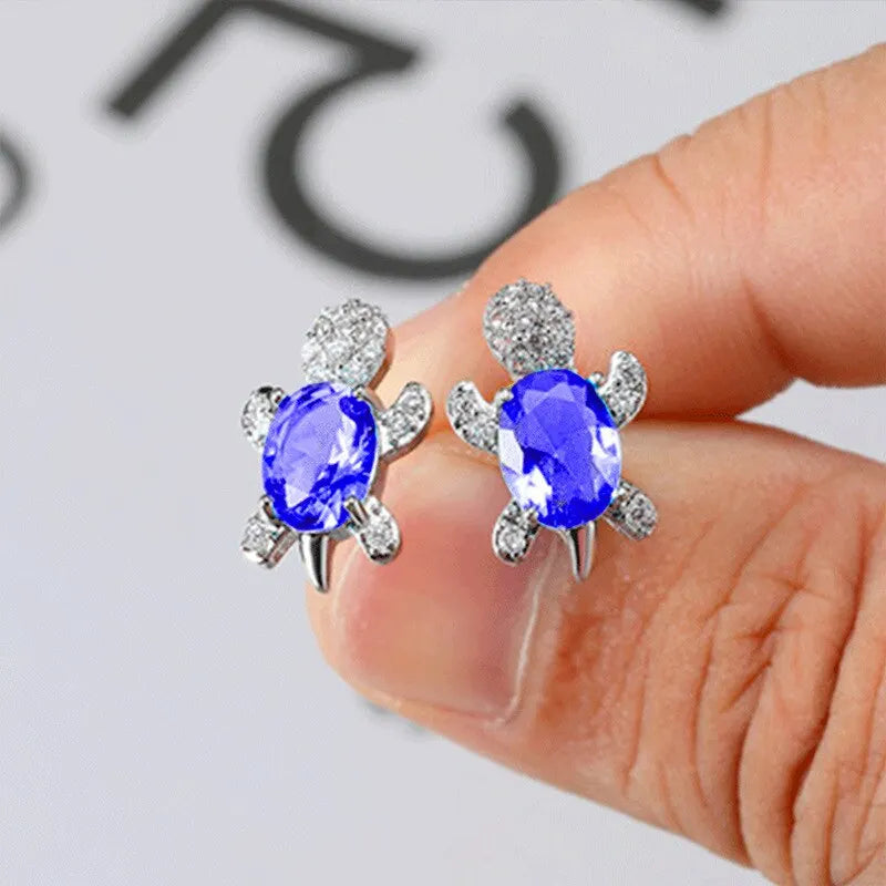 Beautiful Sea Turtle Necklace With Bonus Earrings – Offer