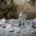 An Elegant Hollow Out Floral Leaf Shape Earring Set