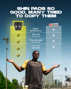 Built-In Shin Pads