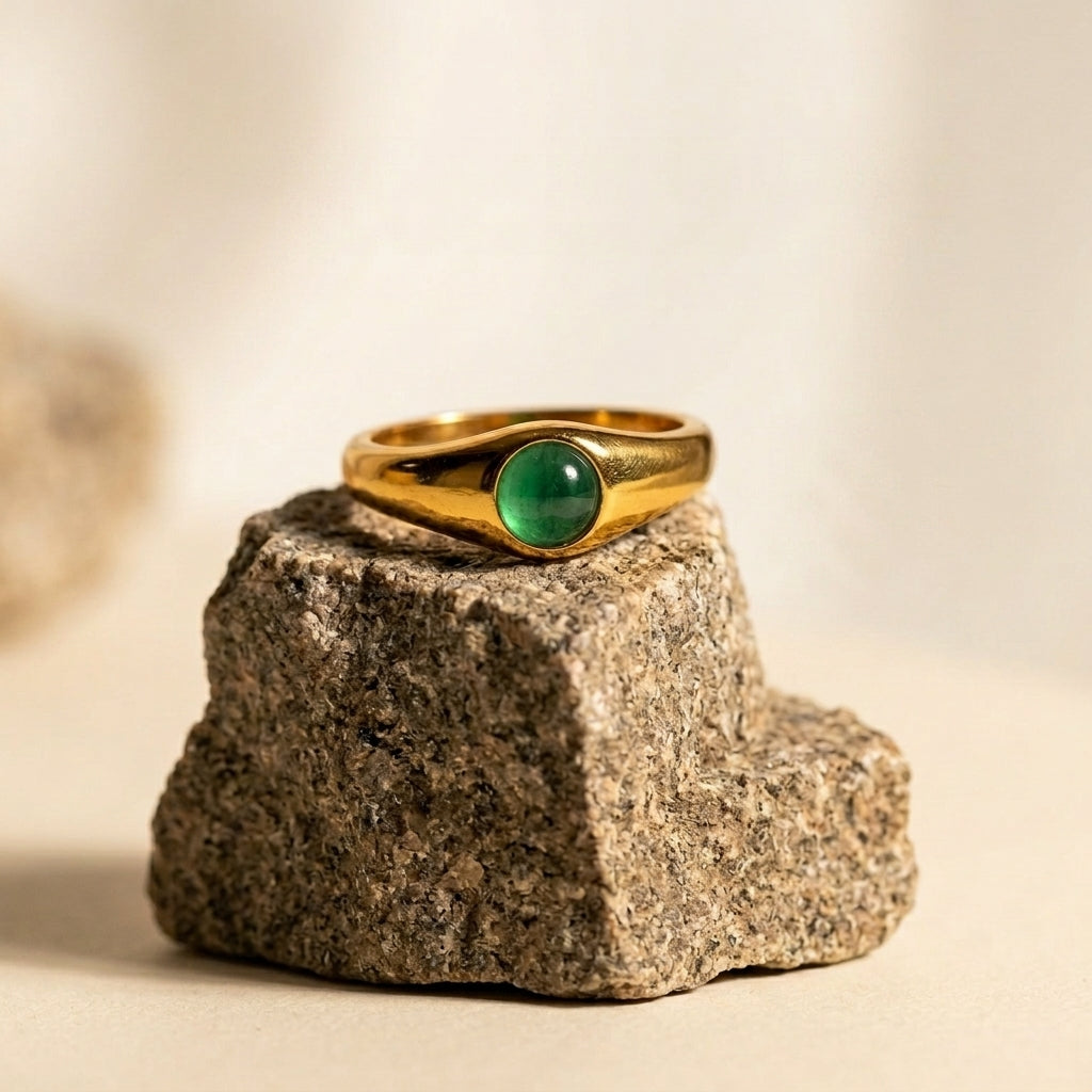 Adjustable Mood Signet Ring