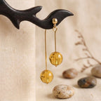 Birthstone Crystal Drop Earrings