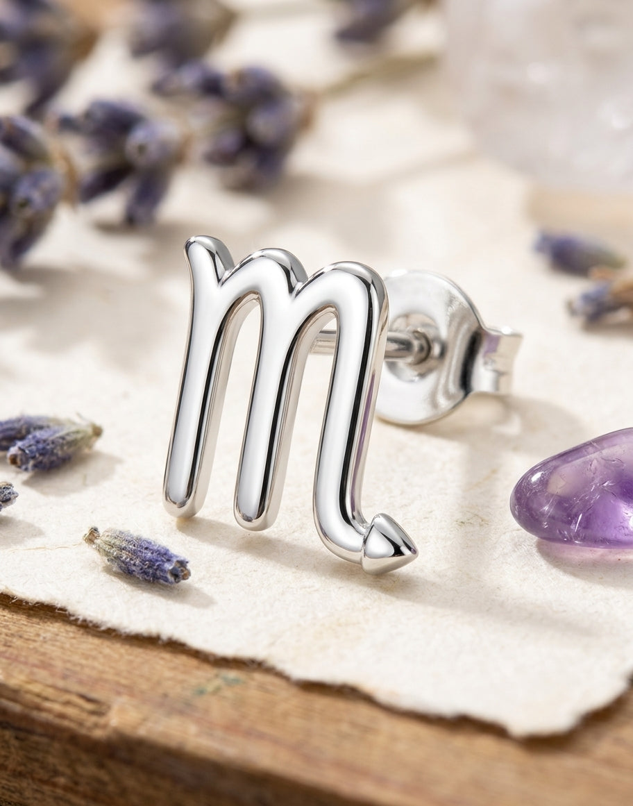 Zodiac Stud Earrings
