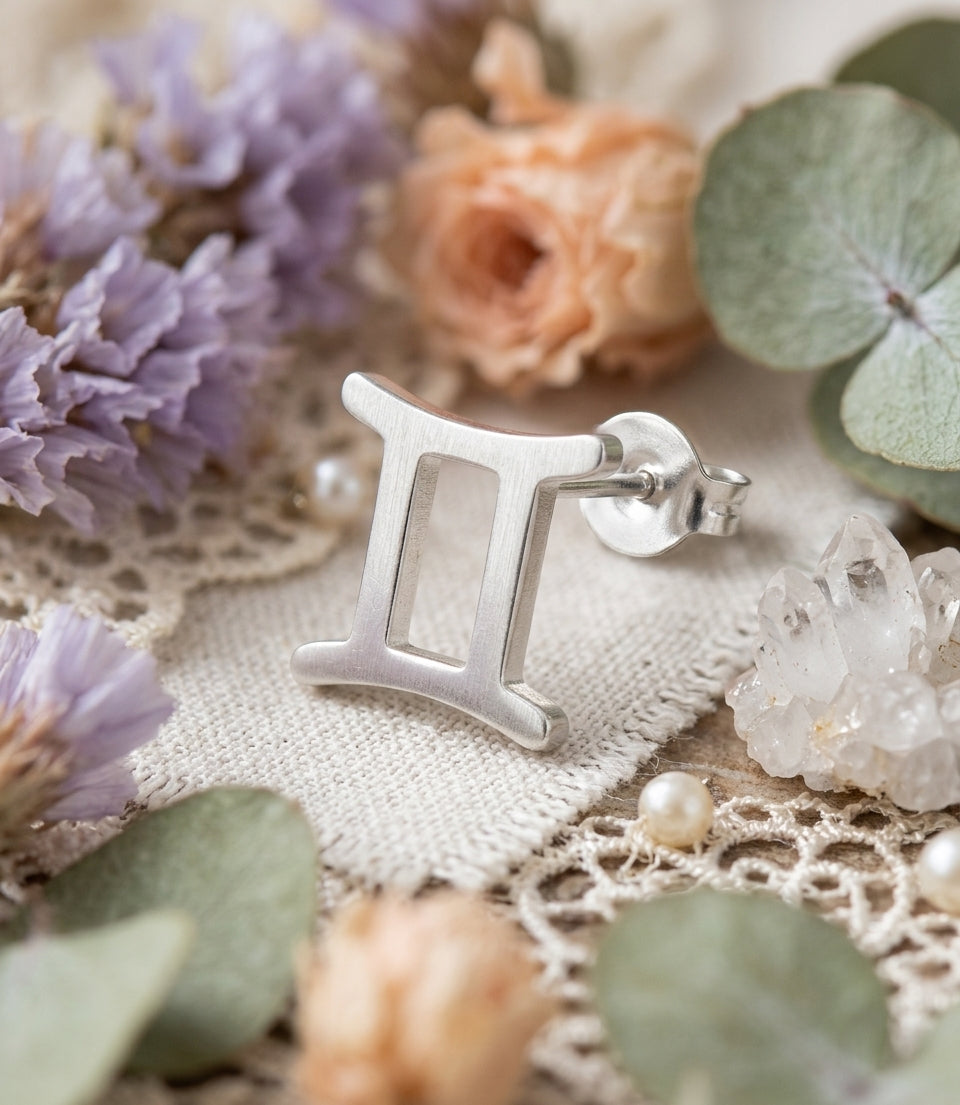 Zodiac Stud Earrings