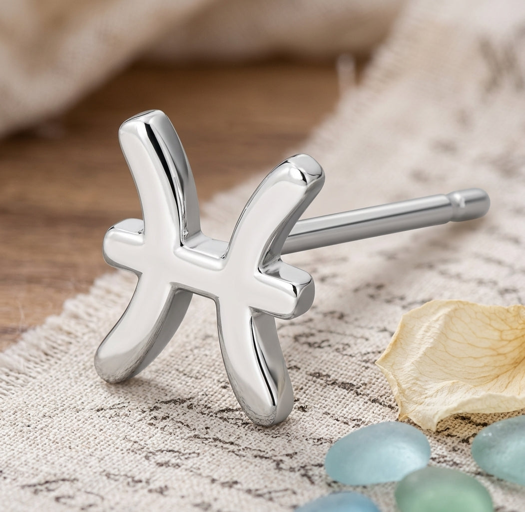 Zodiac Stud Earrings