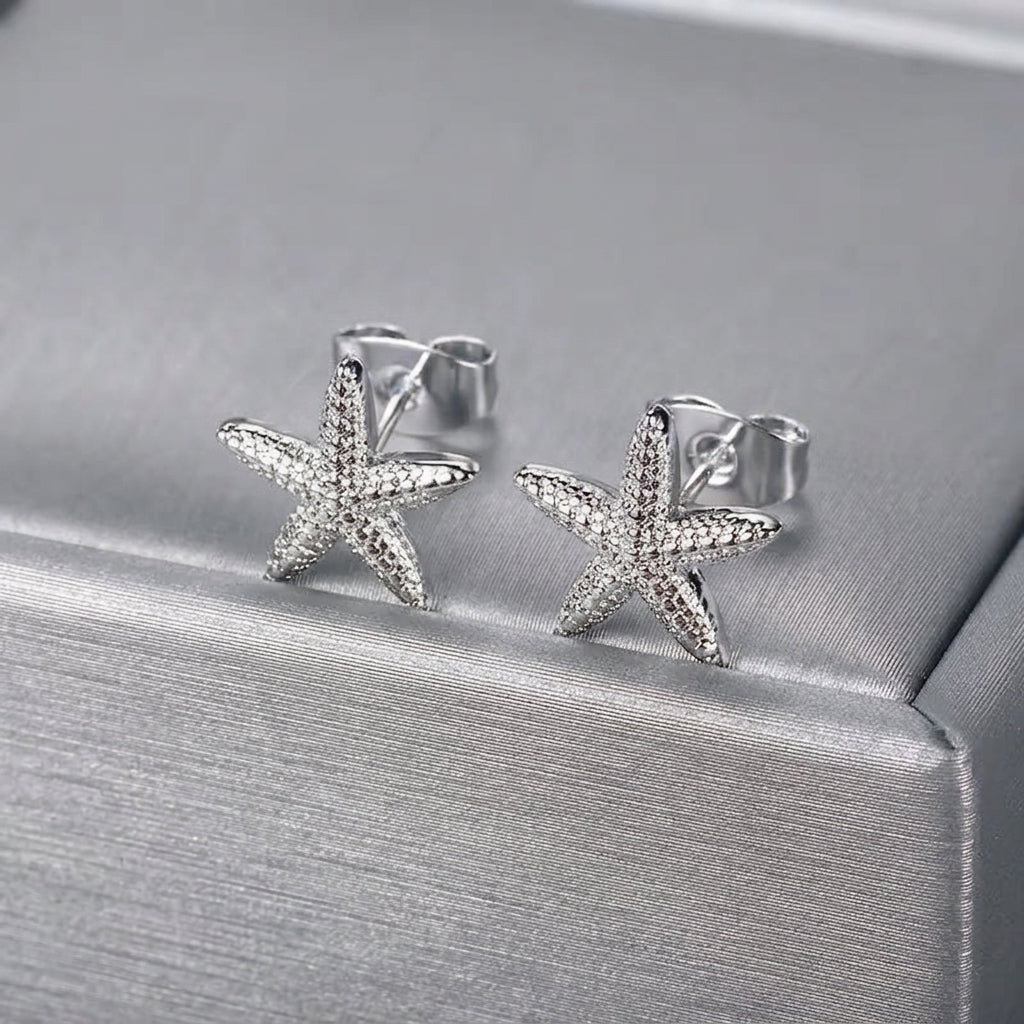 Starfish Stud Earrings