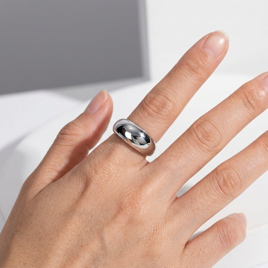 Dome Minimalist Ring