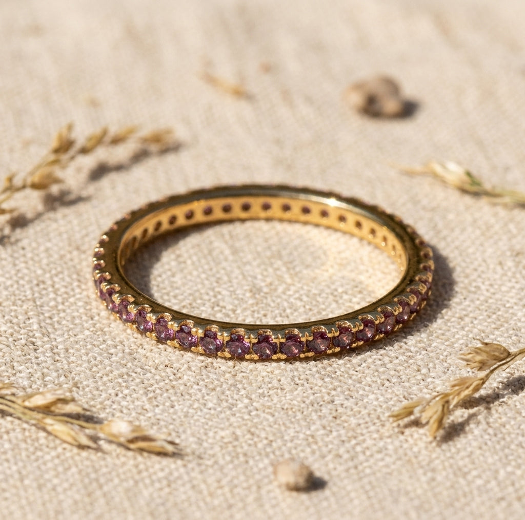 Birthstone Eternity Ring