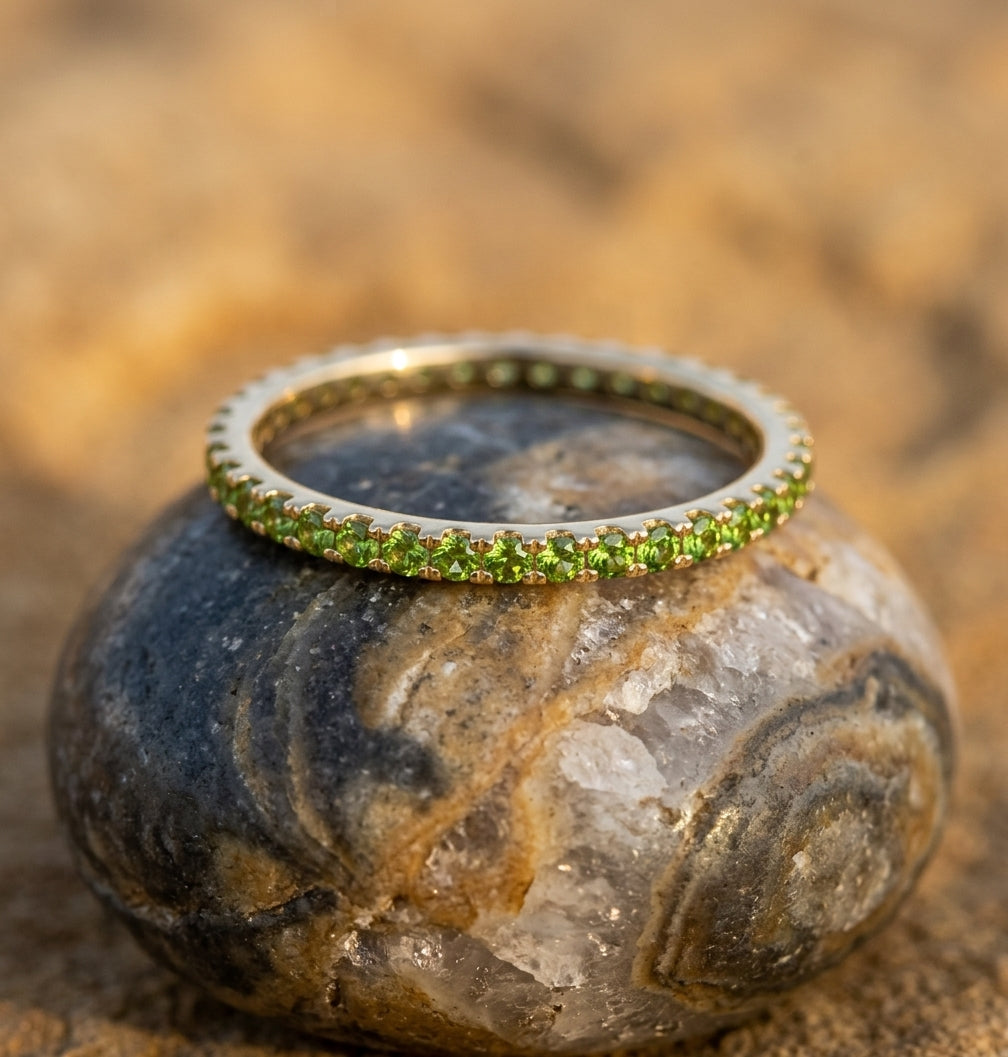 Birthstone Eternity Ring