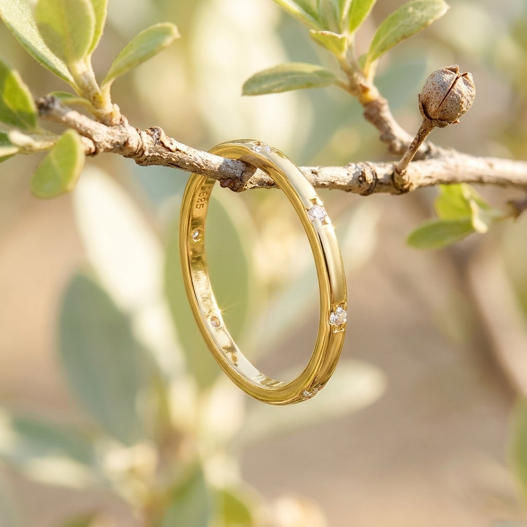 Sprinkle Diamond Eternity Ring