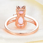 Cat Ring In Rose Gold
