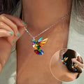 Beautiful Hummingbird Necklace With Bonus Earrings – Offer