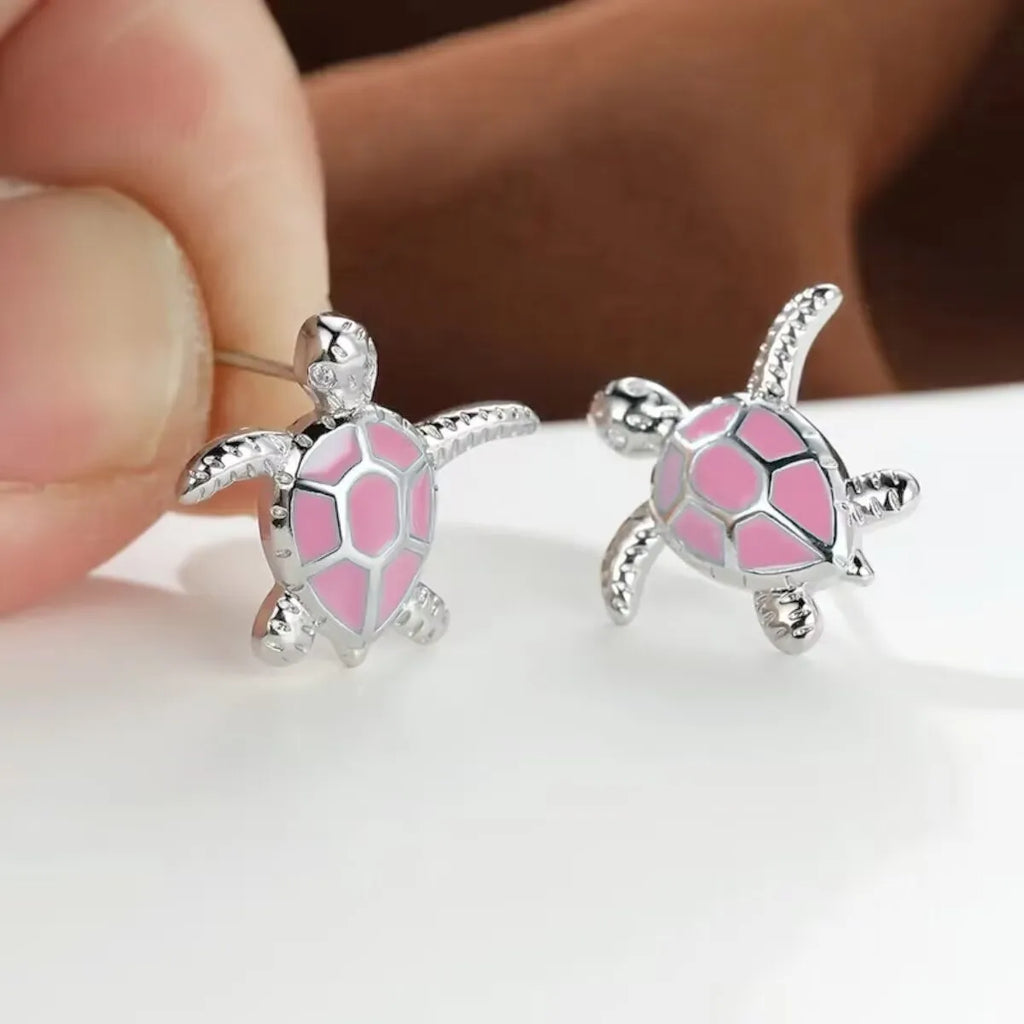 Sea Turtle Stud Earrings