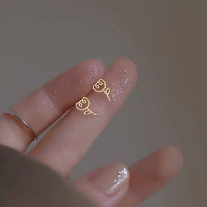 Classic Silver Earring with Timeless Appeal