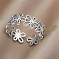 Forget-Me-Not Infinity Ring