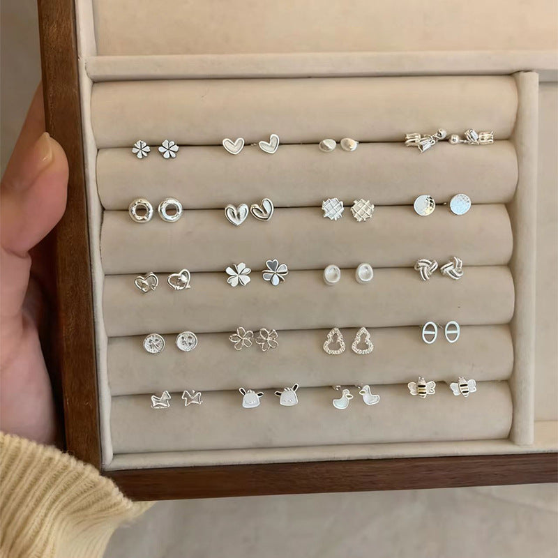 Classic Silver Earring with Timeless Appeal