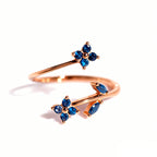 Something Blue Adjustable Ring