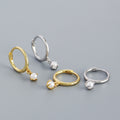 Delicate Artisan Silver Earring