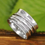 Handmade Sterling Silver Spinner Ring