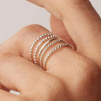 Thin Stacking Ring Set