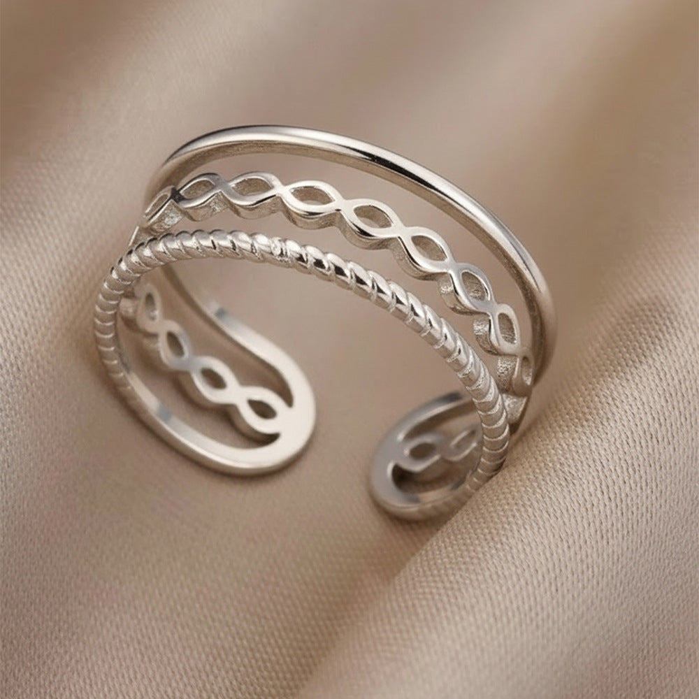Delicate Artisan Gold Ring