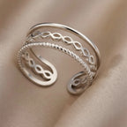 Delicate Artisan Gold Ring