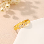 Mothers Birthstone Stacking Ring