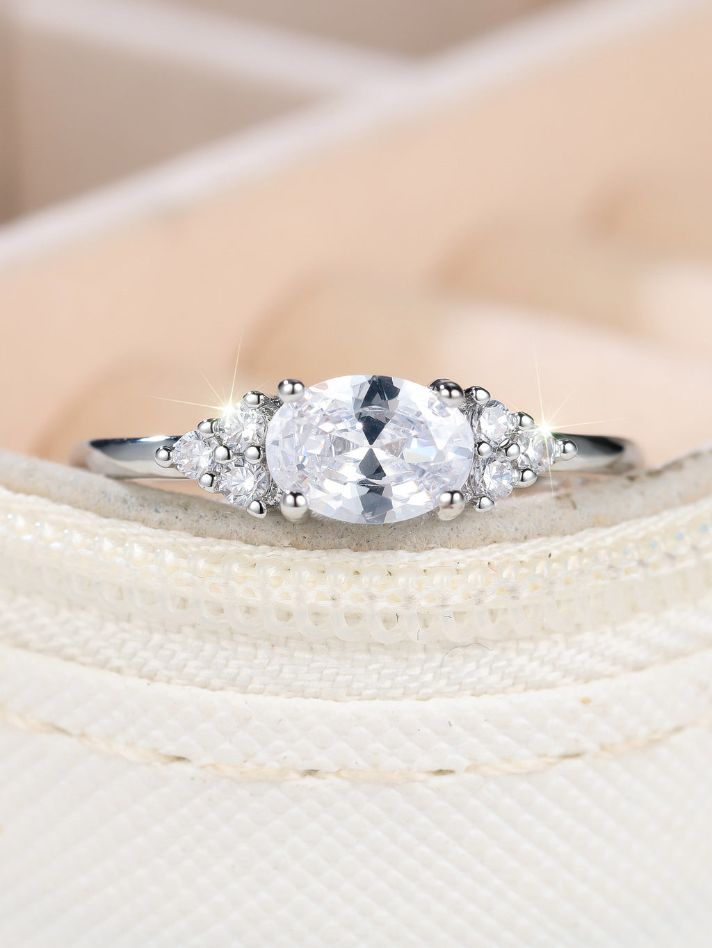 Natural Peridot Sterling Silver Ring