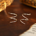 Delicate Artisan Silver Earring