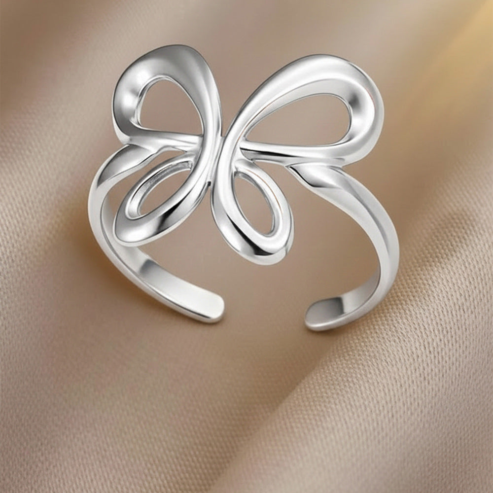 Delicate Artisan Gold Ring