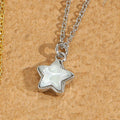 Moonstone Star Pendant Necklace