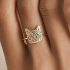 Custom Pet Portrait Ring