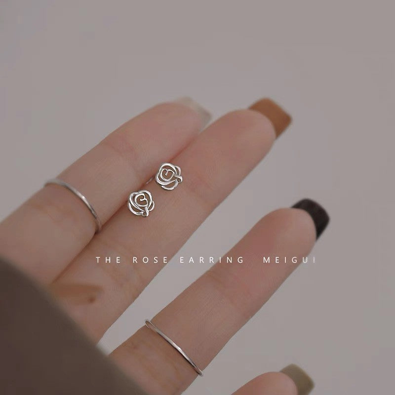 Classic Silver Earring with Timeless Appeal