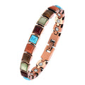 Golden Colorful Bracelet