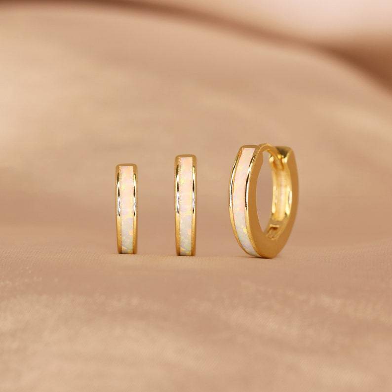 Delicate Artisan Gold Earring