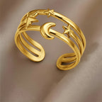 Delicate Artisan Gold Ring