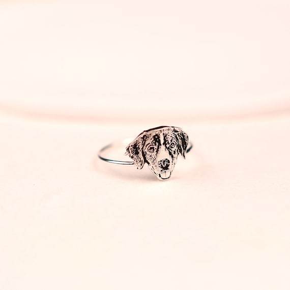Custom Pet Portrait Ring